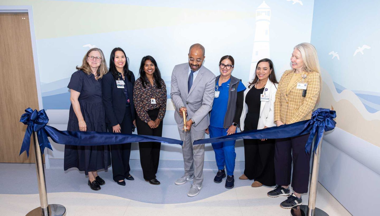 Neuroscience specialty unit ribbon cutting